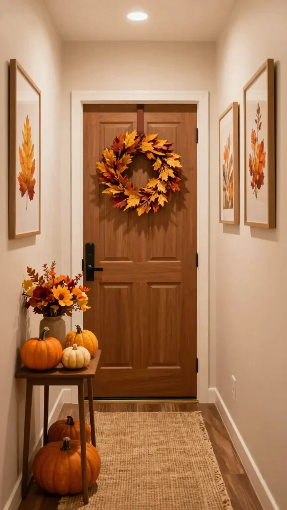 14 Narrow Corridor Ideas That Make a Tight Space Feel Stylish and Open - 10. Seasonal Decor Changes 1