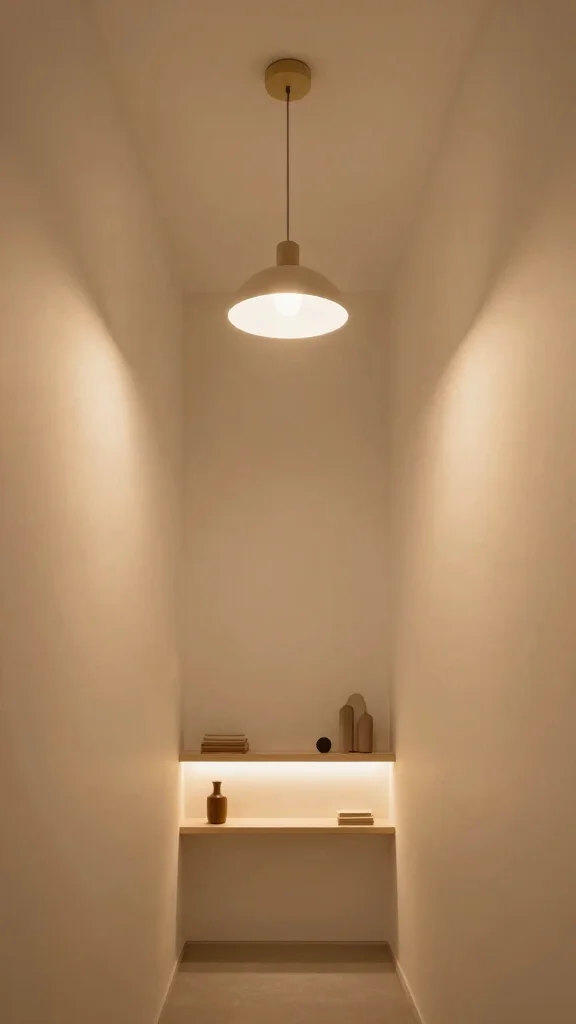 14 Narrow Corridor Ideas That Make a Tight Space Feel Stylish and Open - 5. Add Lighting Elements 1