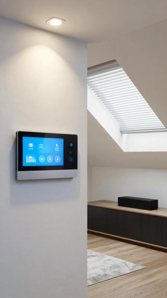 Attic Master Suite: 13 Luxurious Ideas for a Private Top-Floor Retreat - 12. Smart Home Technology 1
