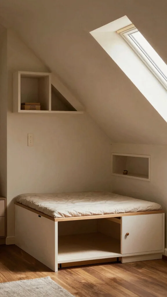 Attic Storage: 12 Under-Eaves Ideas for a Clever Space-Smart Solution - 11. Hidden Storage Solutions 1