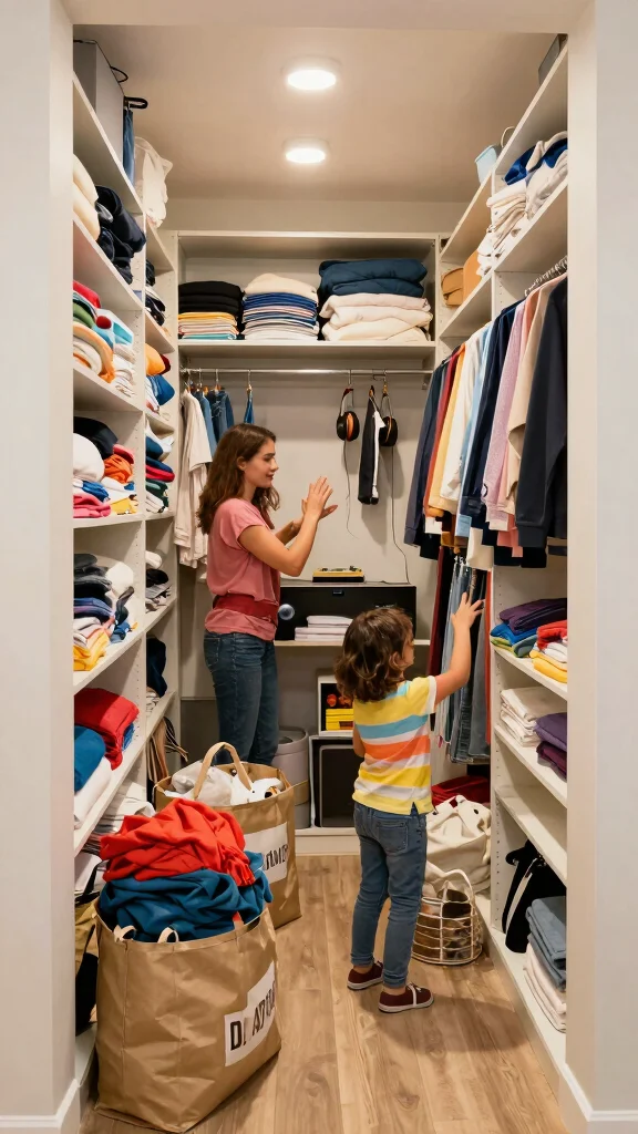 Entryway Closet Organisation: 11 Smart Ideas for a Neat Functional Space - 11. Regular Decluttering Sessions 1
