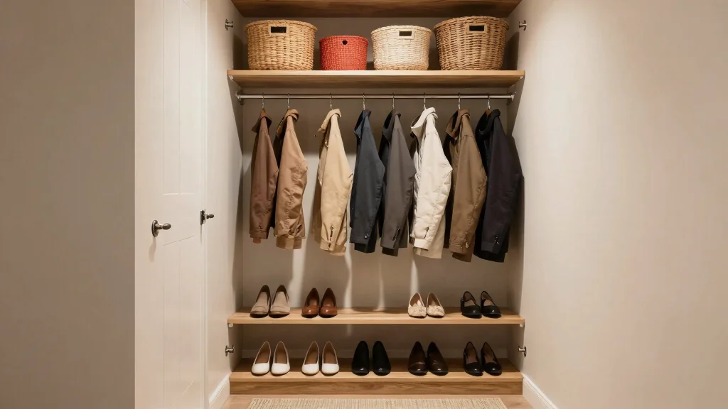 Entryway Closet Organisation: 11 Smart Ideas for a Neat Functional Space
