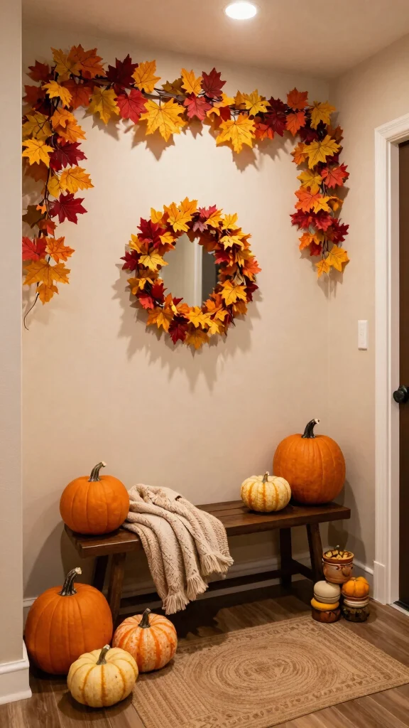 Entryway Command Centre: 12 Ideas for a Tidy Organised Family Hub - 7. Seasonal Decor 1