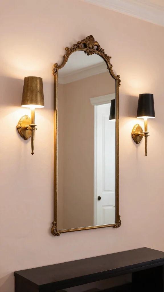 Entryway Illumination: 13 Ideas for a Bright Layered Welcoming Entrance - 2. Layered Wall Sconces 1
