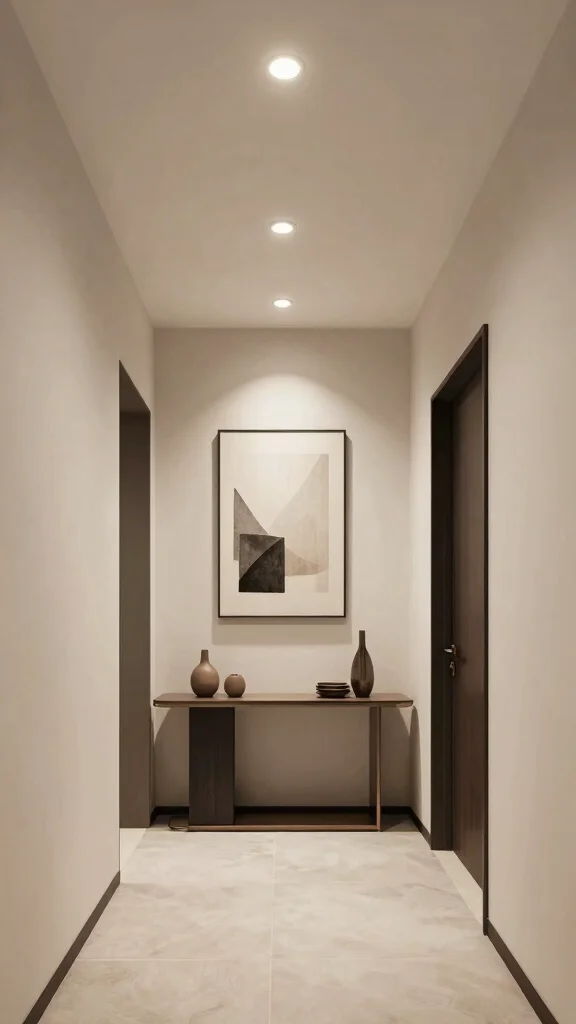 Entryway Illumination: 13 Ideas for a Bright Layered Welcoming Entrance - 4. Environmentally-Friendly Recessed Lighting 1