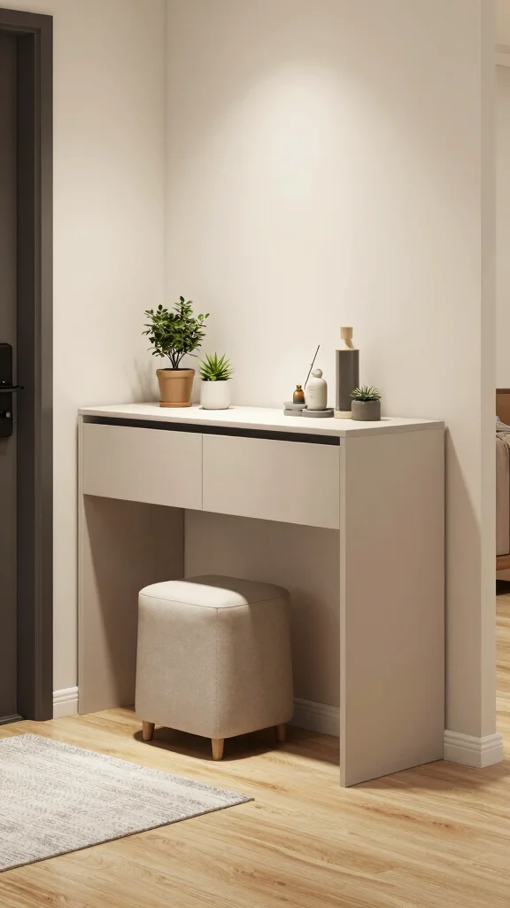 Entryway Inspiration: 13 Modern Ideas for a Sleek Stylish Welcome - 6. Multi-functional Furniture 1