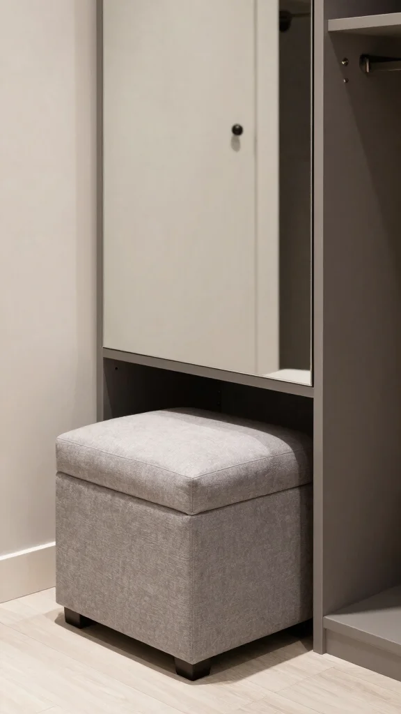 Hallway Closet Organisation: 11 Smart Ideas for a Neat Functional Space - 2. Multi-Functional Furniture 1