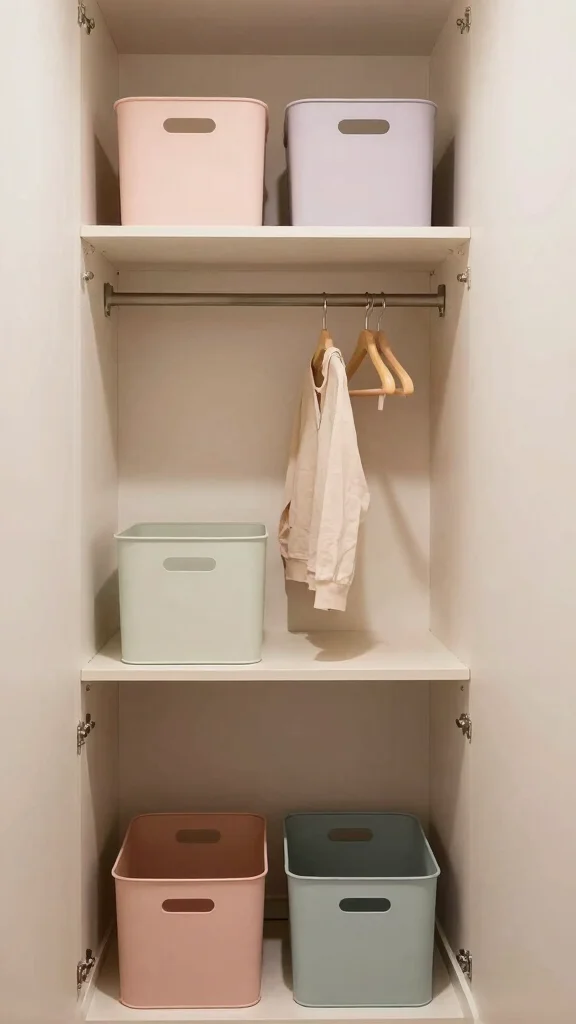 Hallway Closet Organisation: 11 Smart Ideas for a Neat Functional Space - 7. Create a Color Scheme 1
