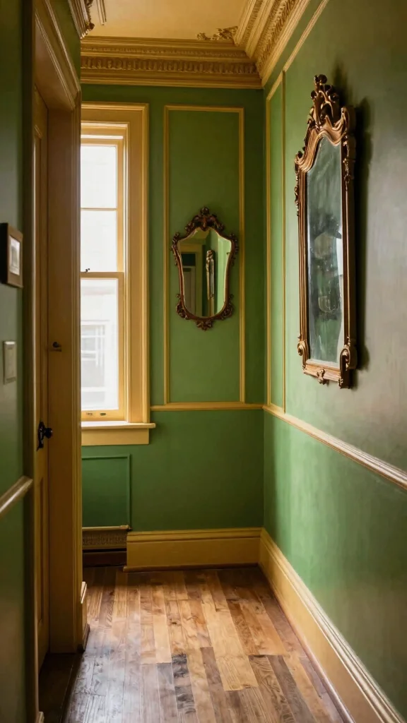 Hallway Inspiration: 12 Victorian Terrace Ideas for a Period-Perfect Entrance - 11. Warm, Welcoming Color Palettes 1