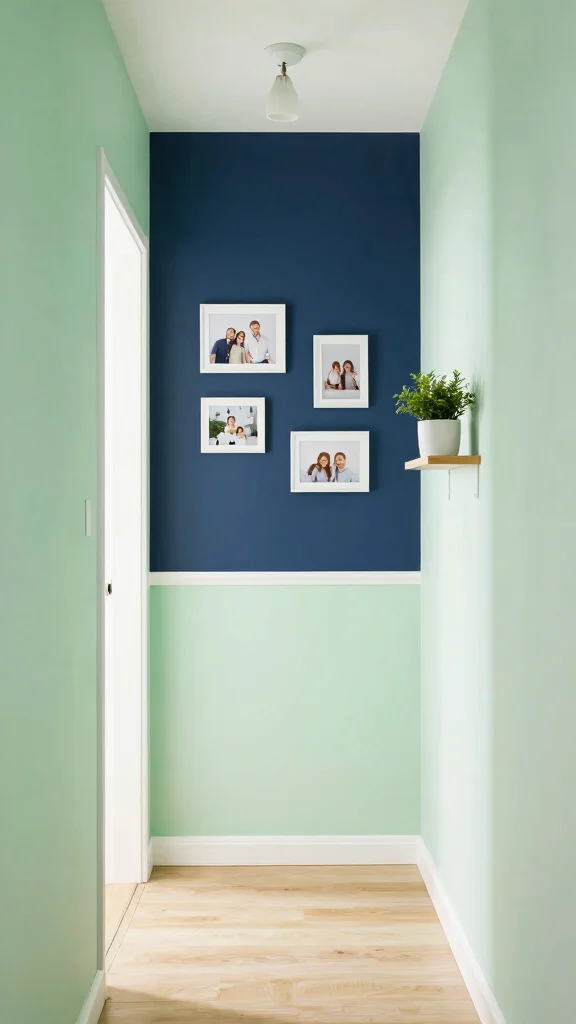 Hallway Makeover: 12 Ideas for a Stunning Before-and-After Transformation - 1. Brighten Up with Paint 1