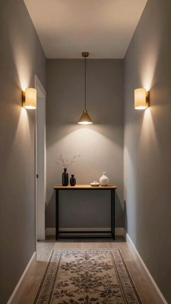 Hallway Makeover: 12 Ideas for a Stunning Before-and-After Transformation - 2. Stylish Lighting Solutions 1