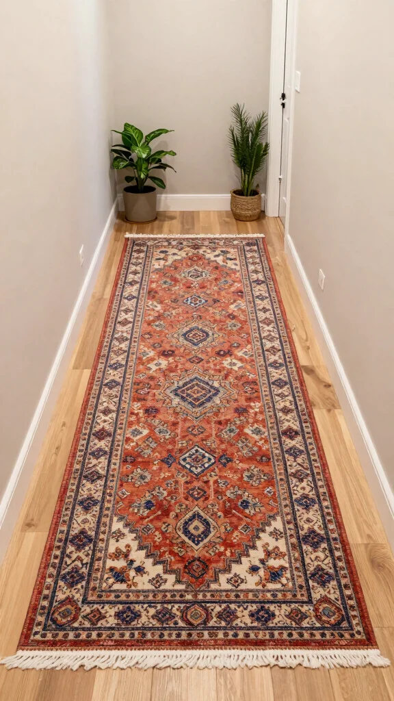 Hallway Makeover: 12 Ideas for a Stunning Before-and-After Transformation - 6. Rugs That Tie It All Together 1