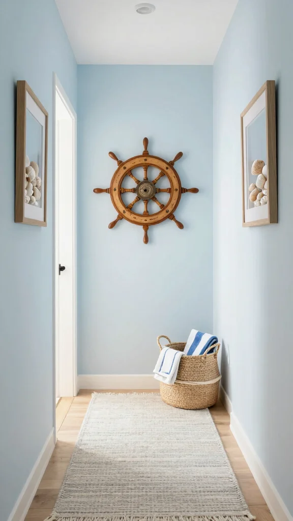 Hallway Makeover: 12 Ideas for a Stunning Before-and-After Transformation - 8. Embrace a Theme 1