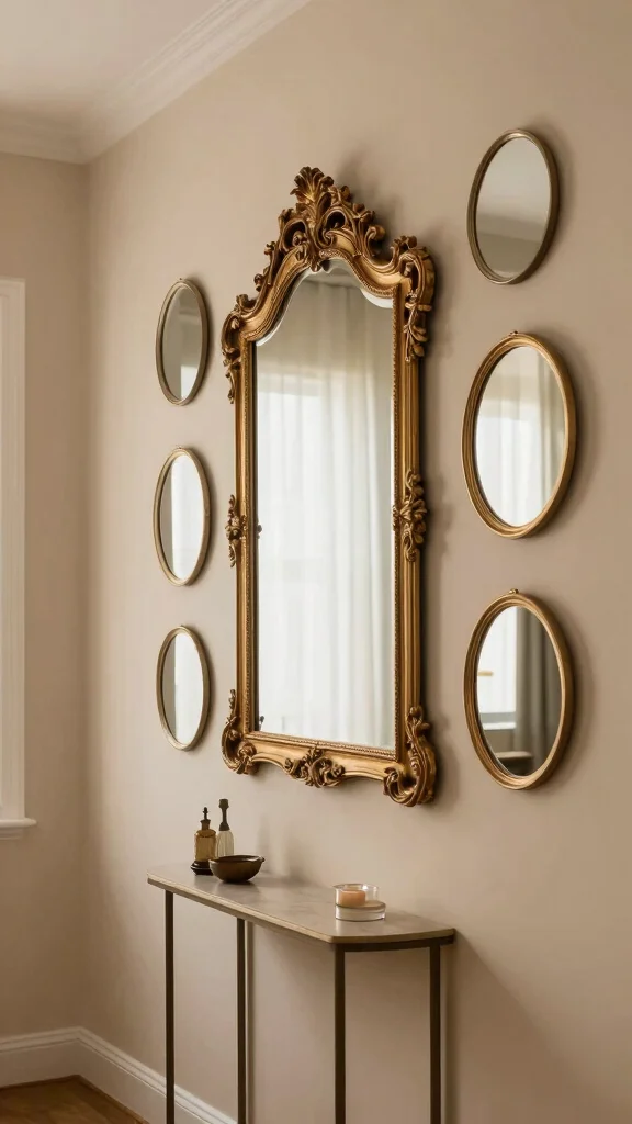 Narrow Hallway Motivation: 12 Beautiful Ideas for Tight Entrance Spaces - 3. Add Mirrors for Depth 1