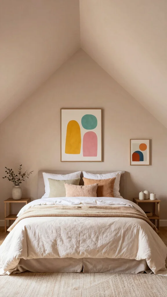 The Best 12 Attic Primary Bedroom Ideas for a Luxurious Private Suite - 10. Harmonious Color Palettes 1