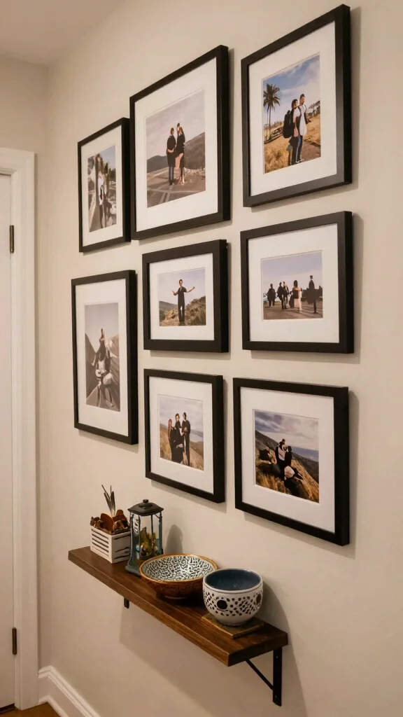 The Best 13 Hallway Design Ideas for a Beautiful Welcoming Entrance - 10. Personalized Touches 1