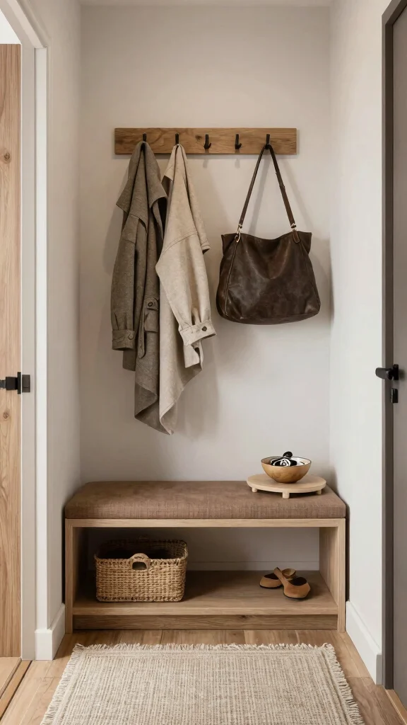 The Best 13 Hallway Design Ideas for a Beautiful Welcoming Entrance - 11. Functional Furnishings 1