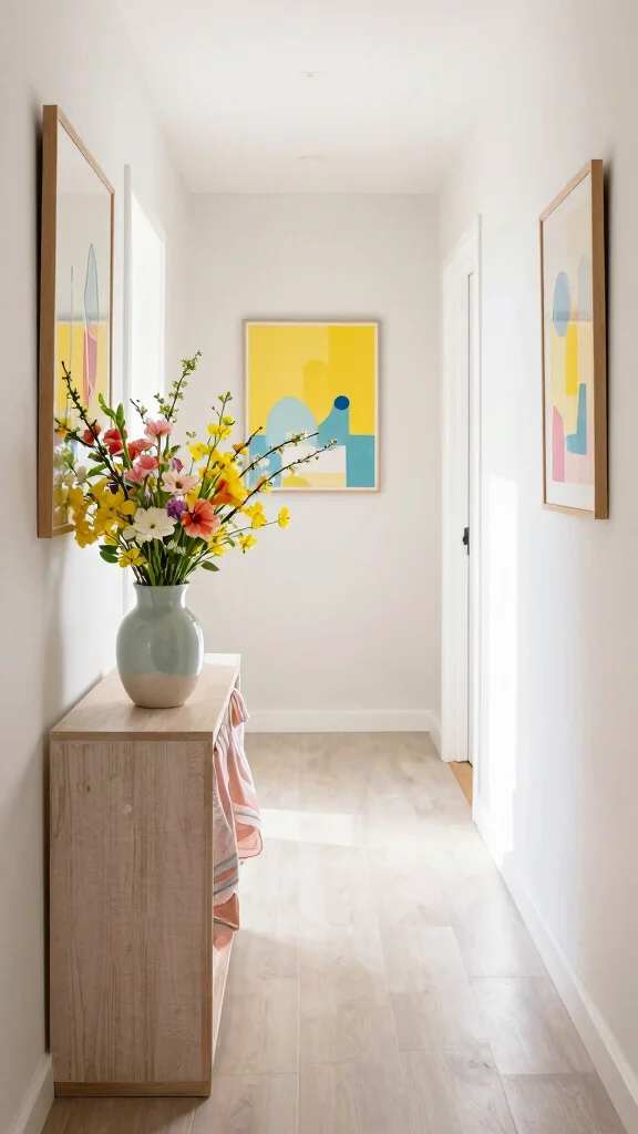 The Best 13 Hallway Design Ideas for a Beautiful Welcoming Entrance - 12. Seasonal Decor Swaps 1