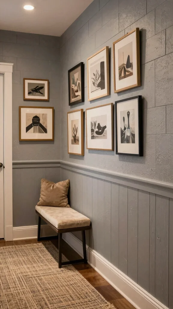 The Best 13 Hallway Design Ideas for a Beautiful Welcoming Entrance - 6. Textured Wall Finishes 1