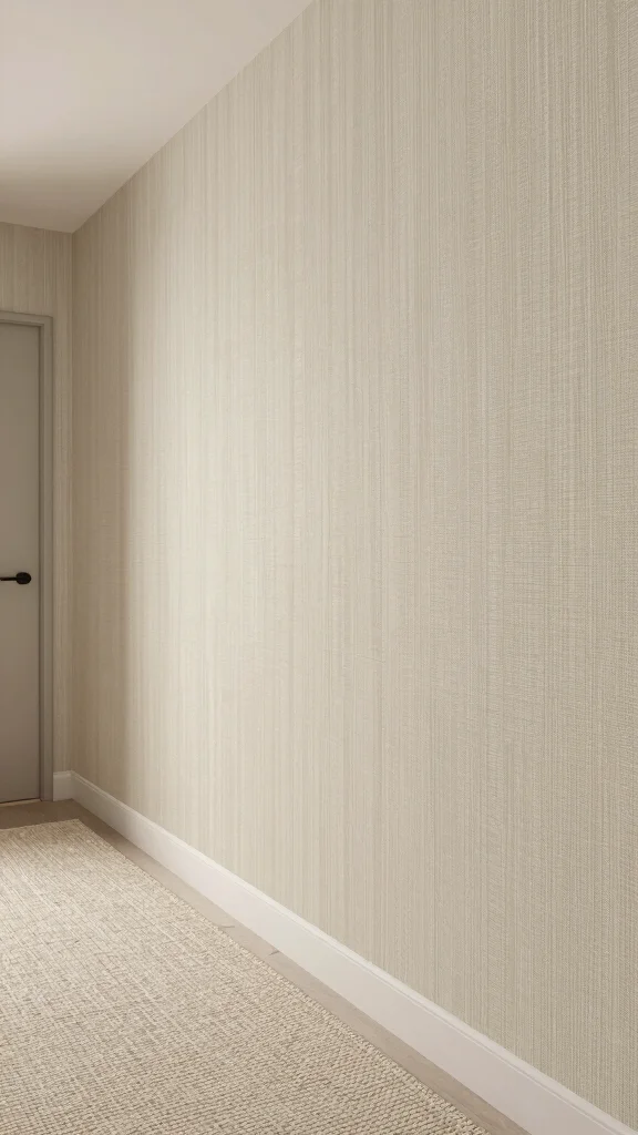 The Best 13 Hallway Wallpaper Ideas for a Bold Character-Filled Entrance - 8. Textured Wallpaper for Dimension 1