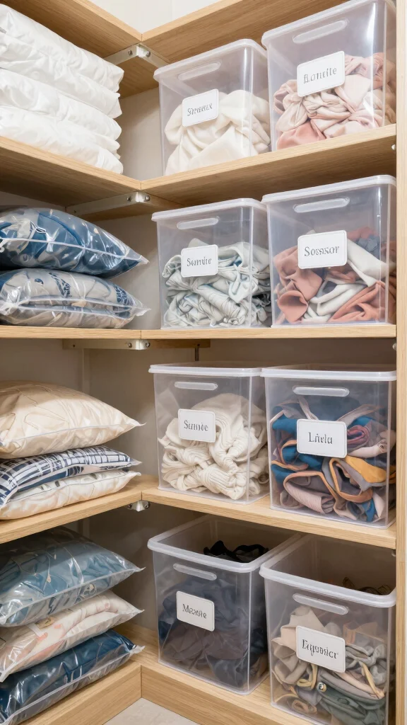 The Best 14 Attic Makeover Ideas That Transform Your Top Floor - 13. Seasonal Decor Storage 1