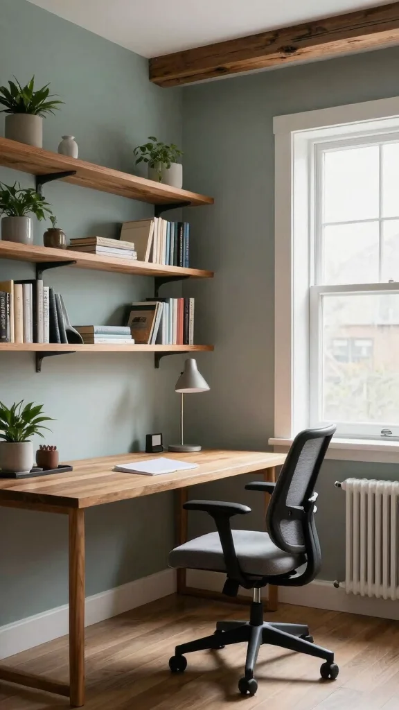 The Best 14 Attic Makeover Ideas That Transform Your Top Floor - 2. Home Office Retreat 1