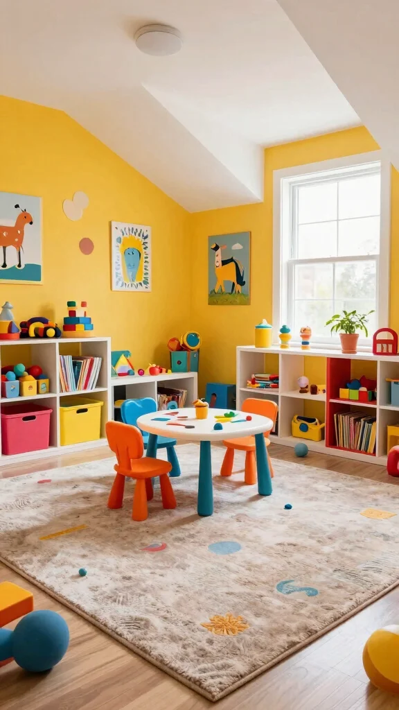 The Best 14 Attic Makeover Ideas That Transform Your Top Floor - 5. Playroom Paradise 1