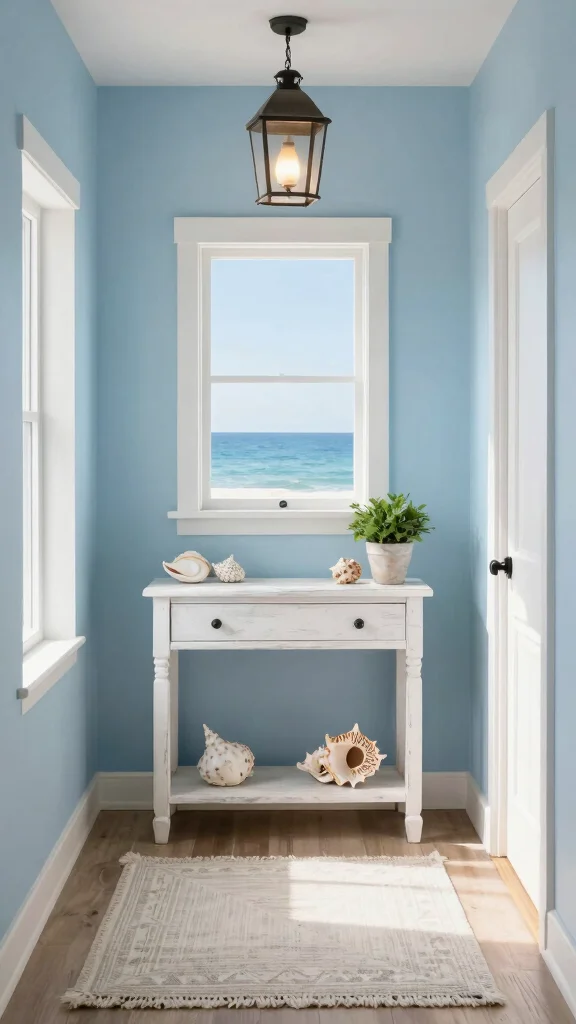 The Best 14 Entryway Design Ideas From Minimalist to Grand - 10. Coastal Calm: Inspired by the Sea 1