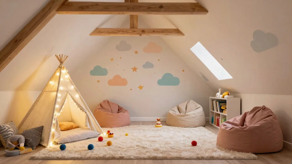 12 Attic Kids Room Ideas With Sloped Ceilings for a Cozy Fun Space – nextleveldecor.blog