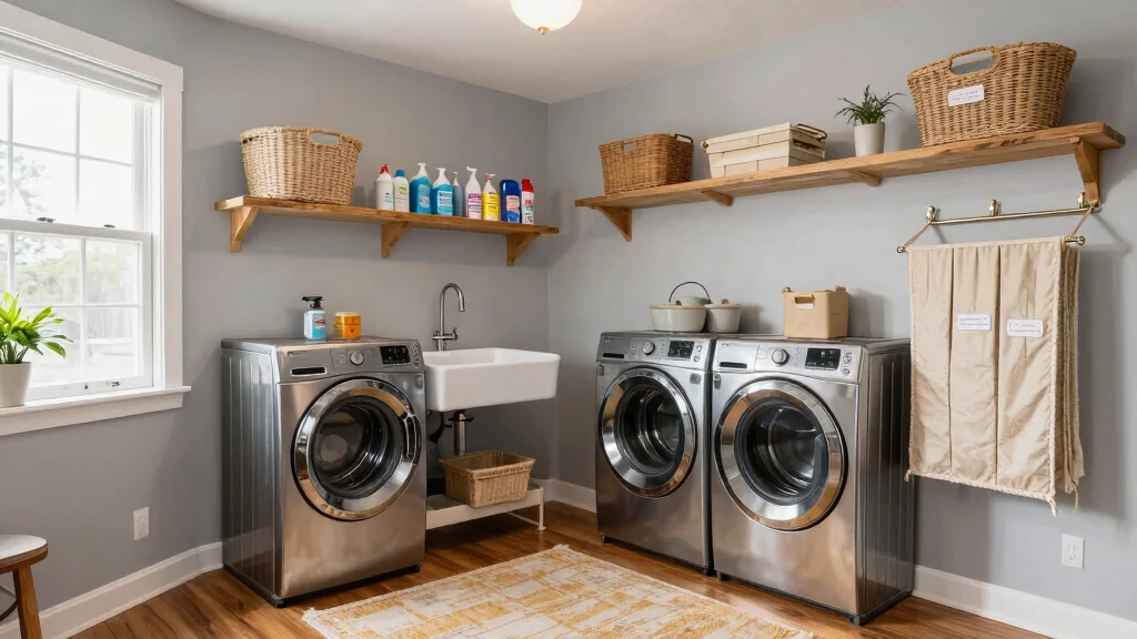 13 Basement Laundry Room Ideas for a Functional Organized Space – omerahomedecor.blog