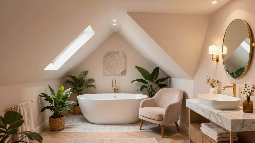 12 Attic Ensuite Ideas With Slanted Ceilings for a Cozy Luxurious Space – nextleveldecor.blog